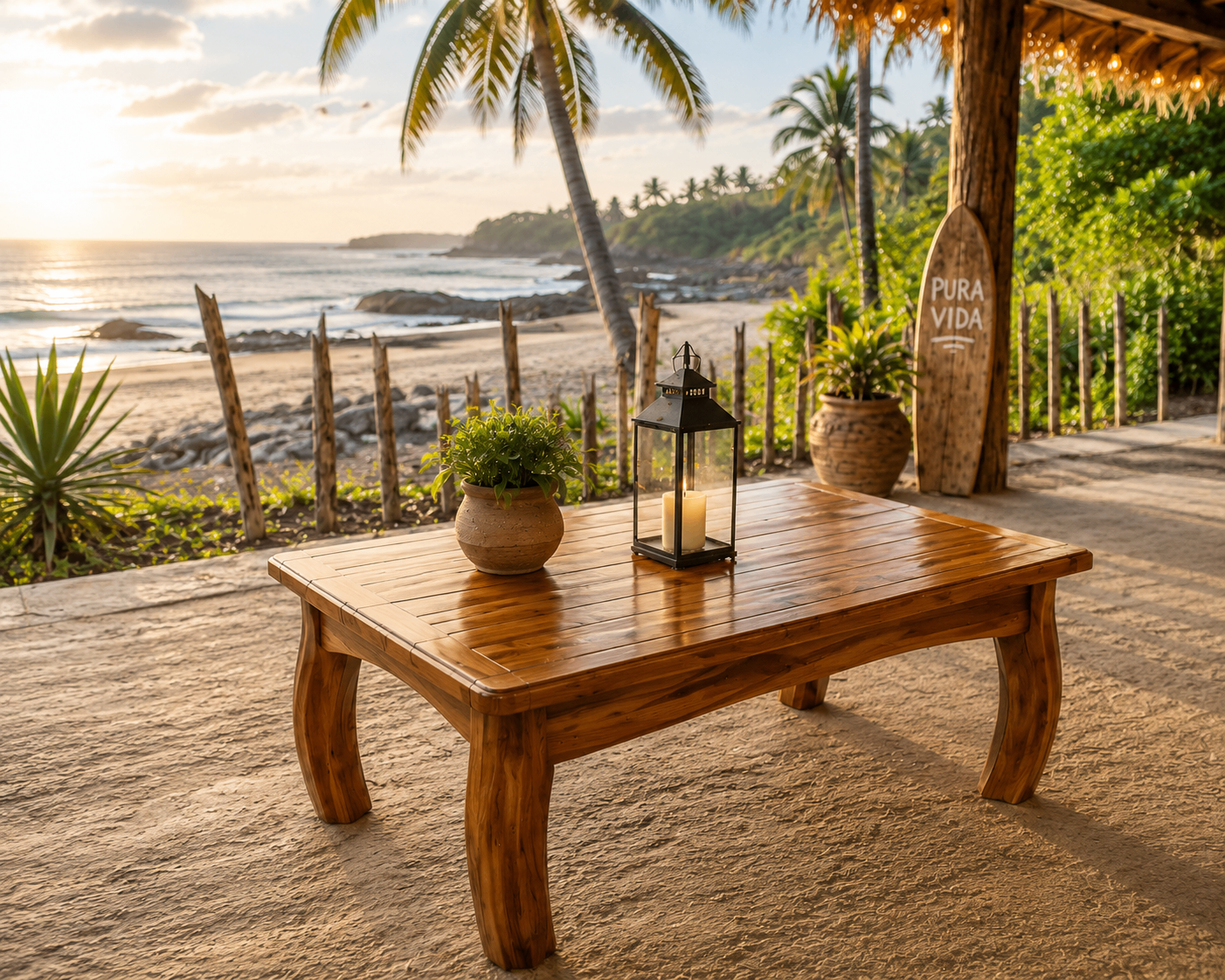 Custom Coffee Table — Outdoor Lounge Collection